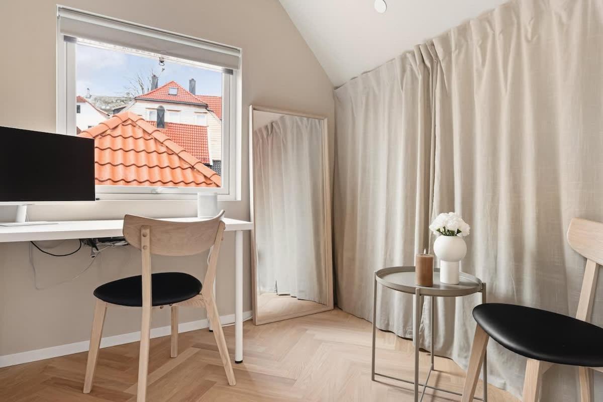 Dinbnb Apartments I Mid-City Luxury With Mini Balcony And Smart Tv & Sound System Bergen Kültér fotó