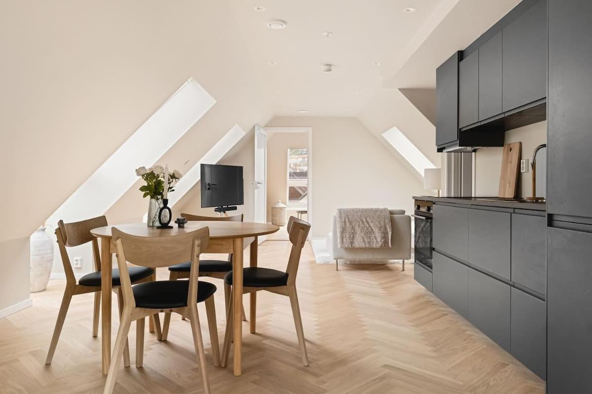 Dinbnb Apartments I Mid-City Luxury With Mini Balcony And Smart Tv & Sound System Bergen Kültér fotó